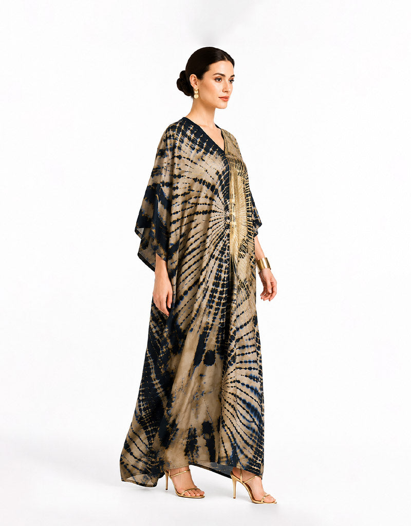 Golden Eclipse Kaftan