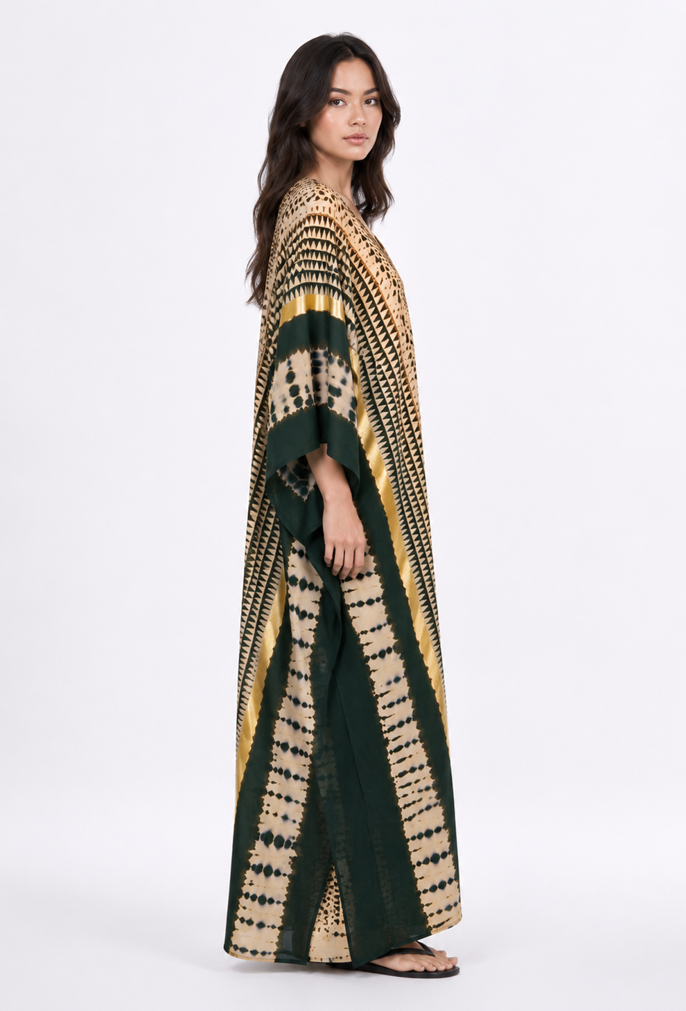 Golden Serpent Luxe Kaftan