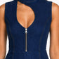Zip & Slay Denim Dress