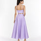 Lilac Royale Satin Set