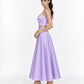 Lilac Royale Satin Set