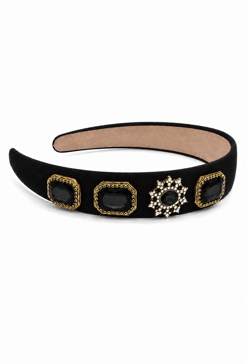 Embellished Black Hairband