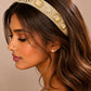 Embellished Beige Hairband