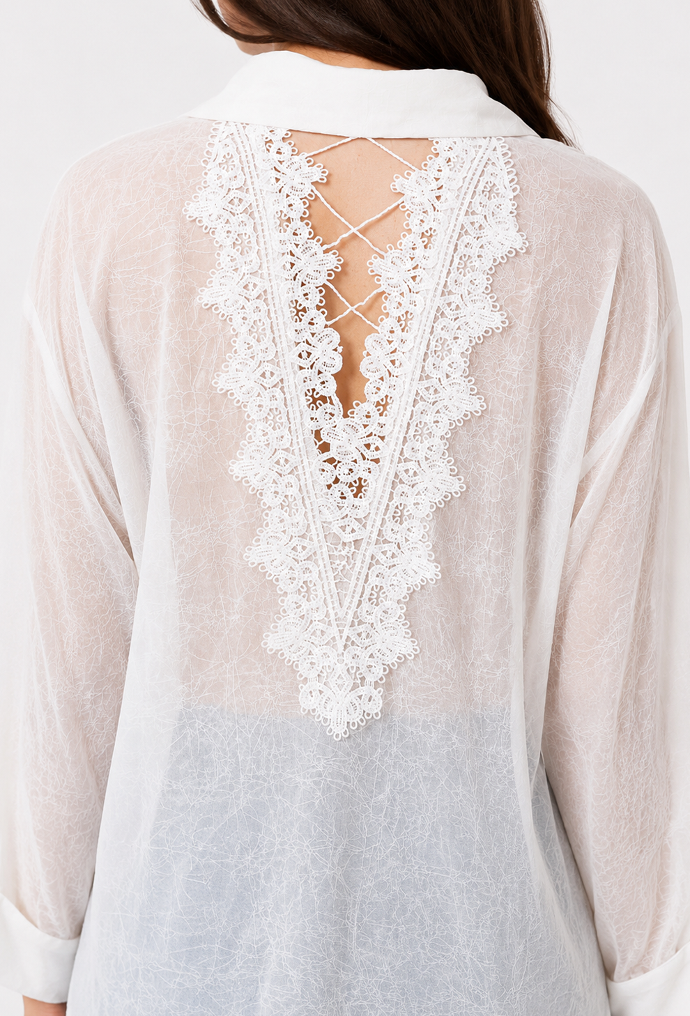 Lace Escape Sheer Shirt