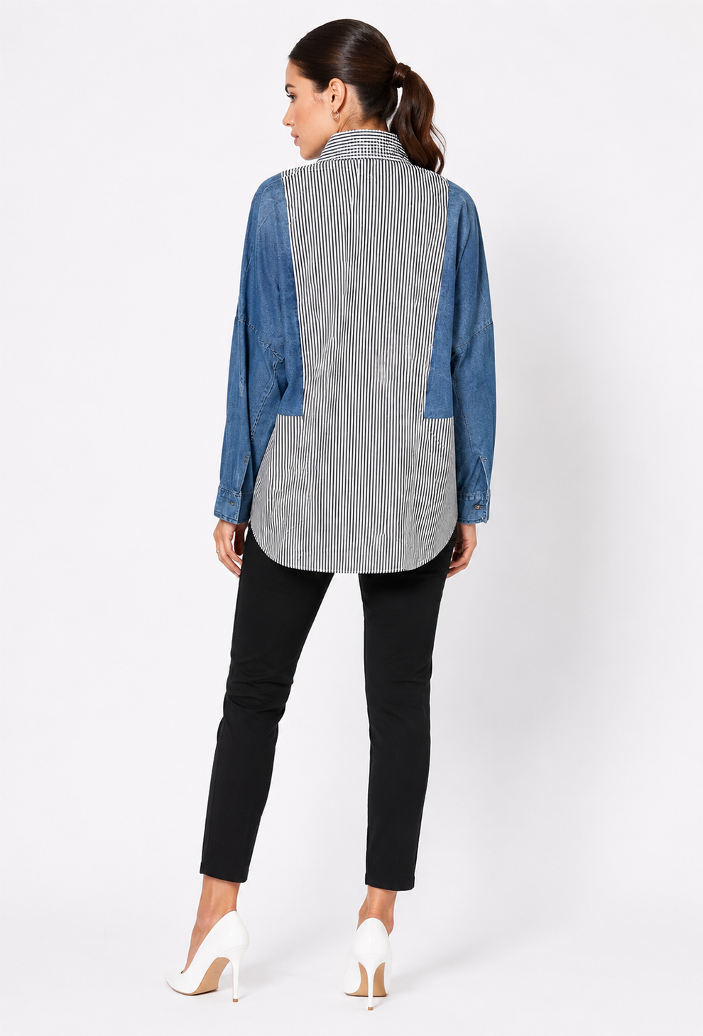 Denim Meets Downtown Shirt