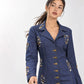 Bling Blazer Dress