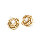 Rose shape earring top