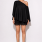 The Élan noir drape set