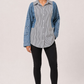 Denim Meets Downtown Shirt