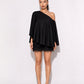 The Élan noir drape set