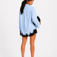 Lace shorts co-ord set