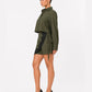 Plaid & Lace luxe skort set
