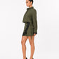 Plaid & Lace luxe skort set