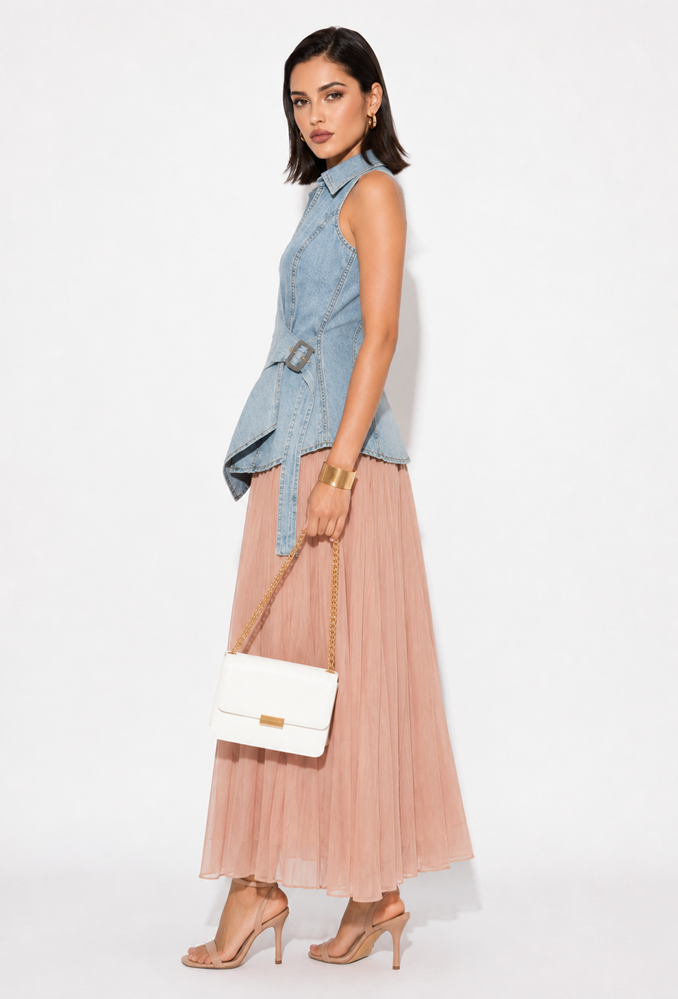 Denim Dreams & Blush Breeze Co-ord Sets