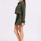 Plaid & Lace luxe skort set