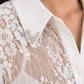 Lace Me Away Button-Up Shirt