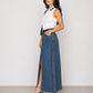 Embellished Collar Sleeveless Button-Down Blouse