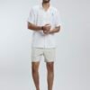Nautical Thin Stripe Shirt - White, XL